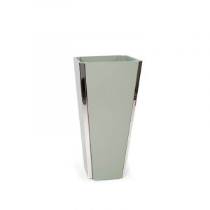 Vaso Verde Musgo C/ Espelho Bronze