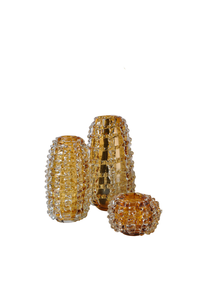 Jarra Vidro Manual Ambar