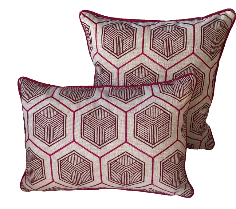 Almofada Hexaddicion Magenta  C/ Vivo Magenta