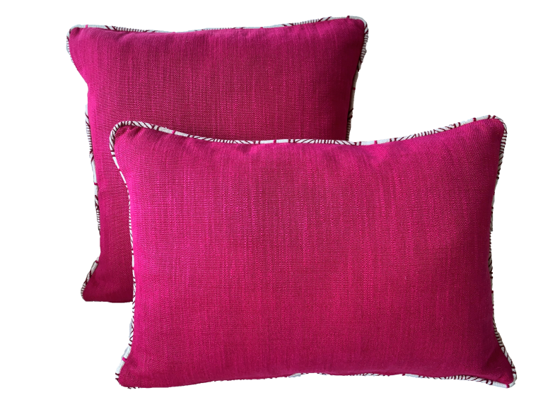 Almofada Stay Magenta C/  Vivo Texturado