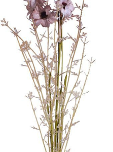 Flor Peq. Rosa C/ Brilhantes
