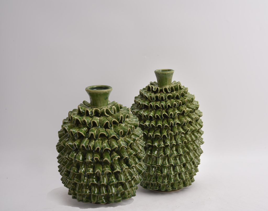 Jarra Folhos Verde
