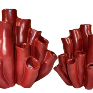 Jarra Corais Bordeaux Lustrina