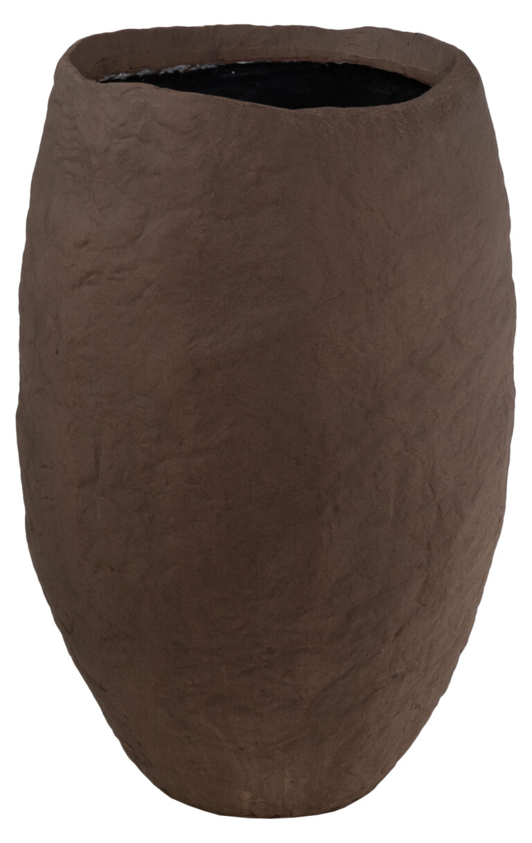 Vaso Alto Castanho