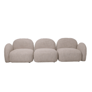 Modulo 3 Sofás Cor Taupe