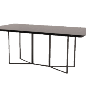 Mesa Mármore C/ Pés Mármore e Latão