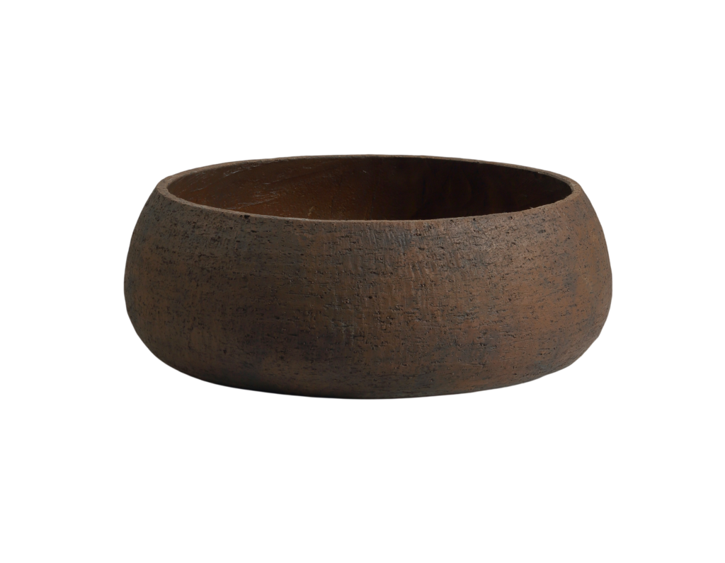 Taça Redonda Castanha